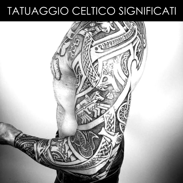 Tatuaggio Celtico tutto braccio