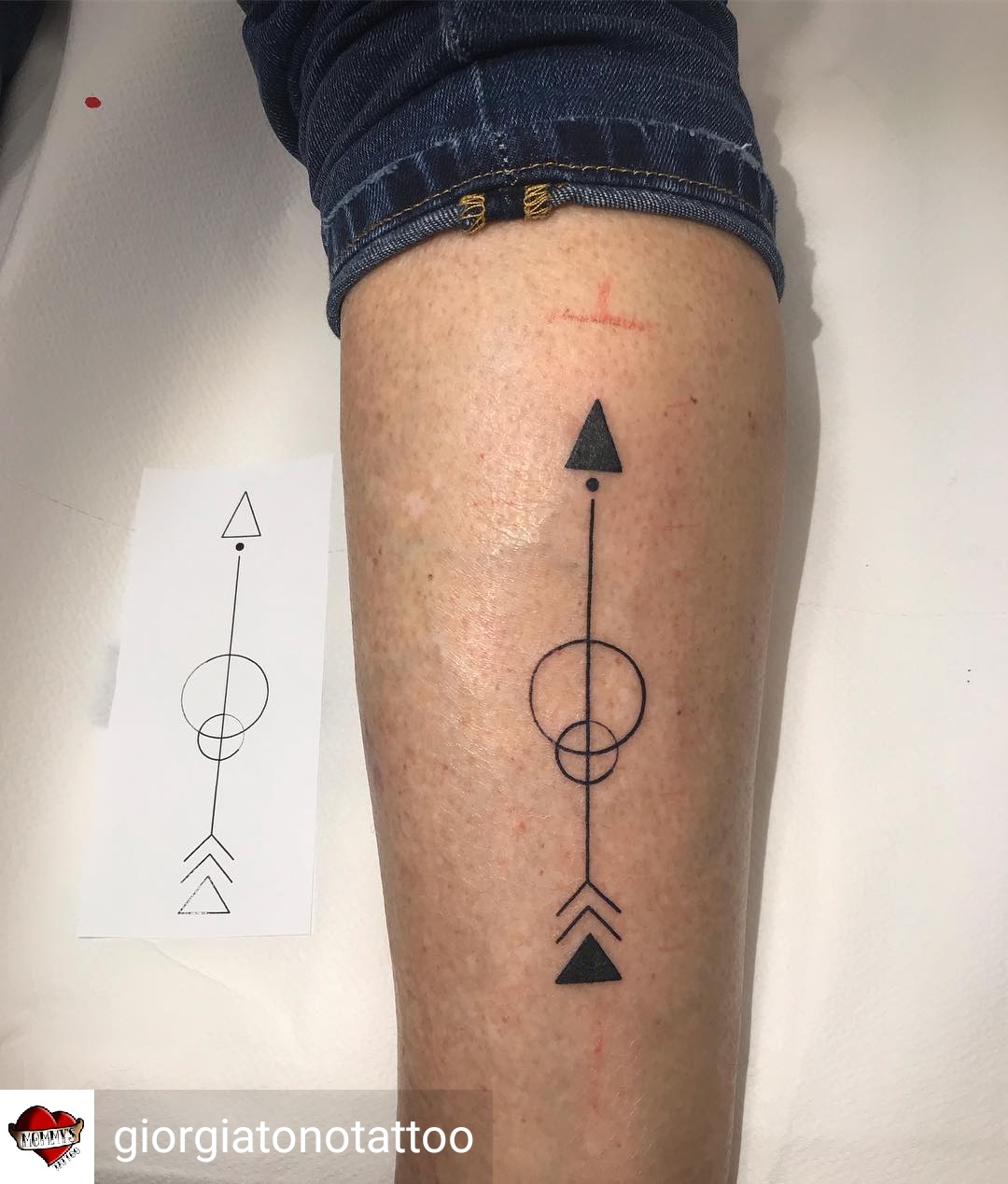 freccia tattoo