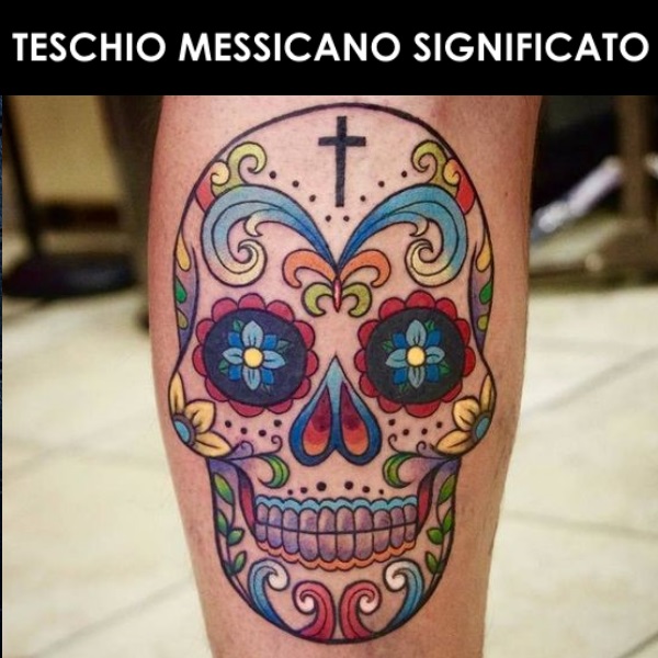 Teschio Messicano tatuaggio
