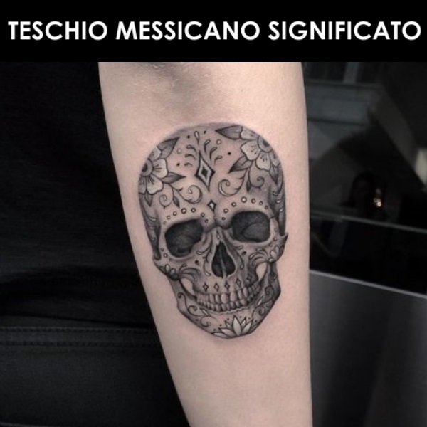 Teschio Messicano tatuaggio